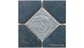 Fujiwa Tile Sydney Series 6x6 | Aqua Marine | SYDNEY-306