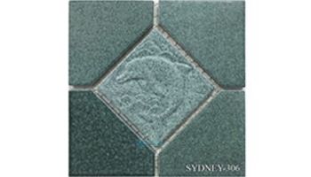 National Pool Tile Tropics Series Dolphin  | Cobalt | TRO-COBALT DOL