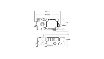 Waterco FPI 24V Valve Actuator 180 Degree Rotation for All 2 and 3-Port Valves | 3652607