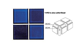 Cepac Tile Continental Trim | Royal Blue | CO106 BEAD