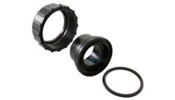 Waterco 1.5" x 2" Half Union Adapter with O-Ring | 122257BLK