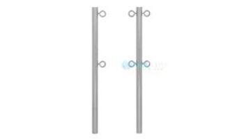 SR Smith 4'6" Top Eye Recall Stanchion | .109" Wall 304 Stainless Steel | 10164