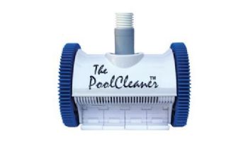 Poolvergnuegen PoolCleaner 2-Wheel Suction Side Cleaner | White & Blue | 896584000-013