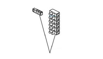 Raypak Terminal Block 6 0018/0027 | 017160F