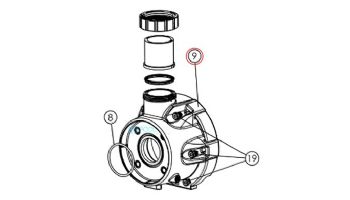 Hayward Pump Housing with Drain Plug | HCXP3000A