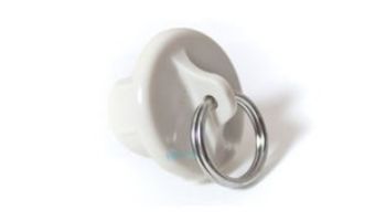 Coolaroo 19mm Tube End Cap with Ring | Cream | Z 11-BRCS