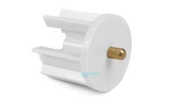 Coolaroo 40 mm Idle End Plug Rib | White | Z 1-IPW