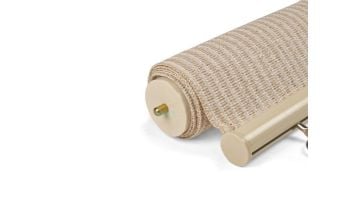 Coolaroo 40 mm Idle End Plug Rib | White | Z 1-IPW