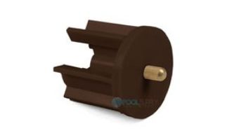 Coolaroo 40 mm Idle End Plug Rib | Black | Z 1-IPB