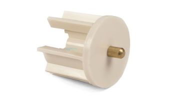 Coolaroo 40 mm Idle End Plug Rib | Cream | Z 1-IP