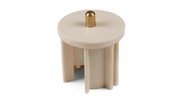 Coolaroo 40 mm Idle End Plug Rib | Cream | Z 1-IP