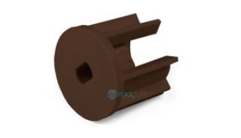 Coolaroo 40mm Clutch Plug Rib | Brown | Z 1-CPBR