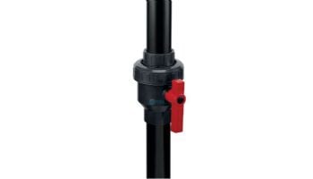 Jandy Heavy Duty Single Union Ball Valve | 2" PVC | Grey | BVSU020