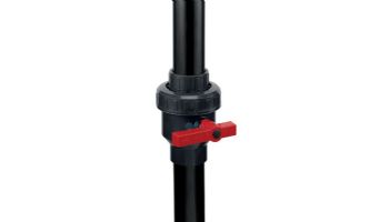 Jandy Heavy Duty Single Union Ball Valve | 3" PVC | Grey | BVSU030