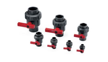 Jandy Heavy Duty Single Union Ball Valve | 3" PVC | Grey | BVSU030