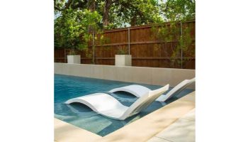 Ledge Lounger Signature Collection Two-Chaise Bundle | White | LL-SG-C-W