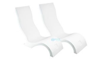 Ledge Lounger Signature Collection Chair | White | LL-SG-CR-W