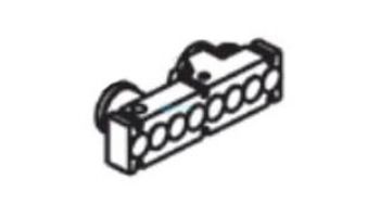 Raypak Inlet/Outlet Header | Cast Iron | 016475F