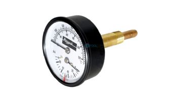 Raypak 0-90 PSI Temp & Pressure Gauge Kit | 007205F