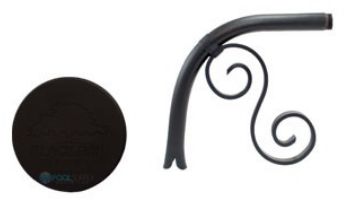 Black Oak Foundry Large Droop Spout | Distressed Cooper Finish | S7700-DC