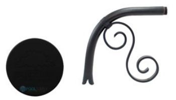 Black Oak Foundry Large Droop Spout | Distressed Cooper Finish | S7700-DC