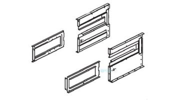 Raypak Left & Right Heat Exchanger Support | 010251F