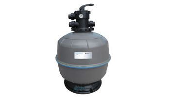 Waterco Exotuf E450 18" Clamp Type Top Mount Sand Filter with Multiport Valve | 3 Sq. Ft. 34 GPM | 2260186A
