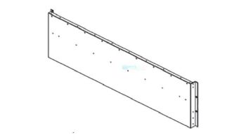 Raypak Combustion Chamber Rear Panel | 010771F