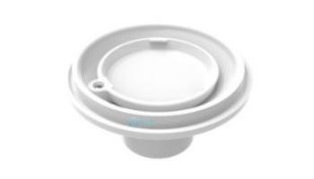 Color Match 2"S Adjustable Pebble Top Floor Inlet | White | PTFR-01