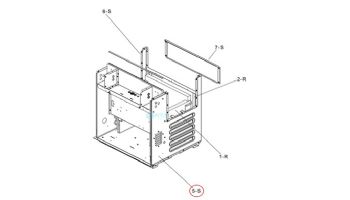 Raypak Jacket Right Side Panel | 010313F