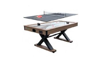 Hathaway Excalibur 6-Foot Air Hockey Table with Table Tennis Top | BG50337