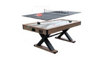 Hathaway Excalibur 6-Foot Air Hockey Table with Table Tennis Top | BG50337