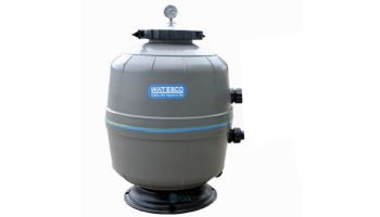 Waterco HRV 24" High Pressure Side Mount Fiberglass Sand Filter with Multiport Valve | 3.1 Sq. Ft. 63 GPM | 222072485 | 222072485NA