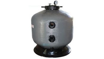 Waterco SM48-80 Side Mount Sand Filter with Multiport Valve | 12" Neck - 3" Connections | 22004880124A