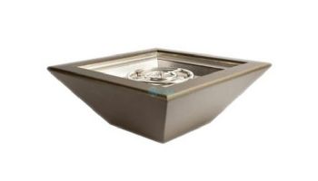 USAfirebowls 28" Aluminum Fire Bowl Tray and 12" Round Burner Ring Included | Propane | 28KLP