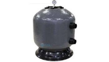 Waterco Micron SM1600 63_quot; Commercial Vertical Sand Filter | 4_quot; Bulkhead Connections 58 PSI | 21.64 Sq. Ft. 216 GPM | 22001604101NA