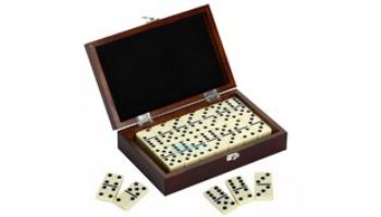 Hathaway Premium Domino Set with Wooden Carry Case | NG2133 BG2133