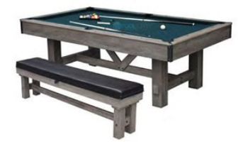 Hathaway Logan 7-Foot 3-in-1 Pool Table with Benches | BG50348