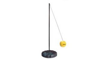 Hathaway Tetherball Set with Fillable Base | Black/Yellow | BG5034