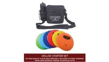 Hathaway Disc Golf Starter Set with 6 Discs and Case | BG5038