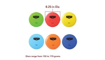 Hathaway Disc Golf Starter Set with 6 Discs and Case | BG5038