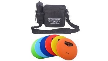 Hathaway Disc Golf Starter Set with 6 Discs and Case | BG5038