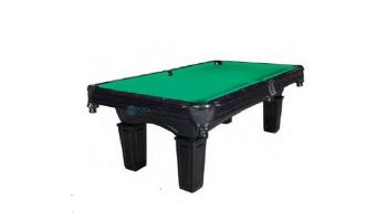 Hathaway Cobra 8-Foot Slate Pool Table | Green Felt | NG2687GR