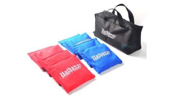 Hathaway Regulation Cornhole Bag Set with Included Case | Blue & Red | BG5039