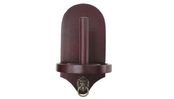 Hathaway Premier Wall-Mounted Cone Chalk Holder | Mahogany | NG2549M BG2549M