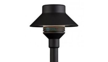 FX Luminaire TM LED Pathlight | Zone Dimming 3LED | Black | 12" Riser | TM-ZD-3LED-12RA-FB KIT