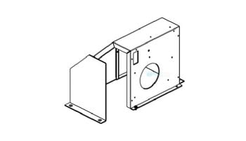 Raypak Combustion Flue Box | Cool Dark Gray | 013855F