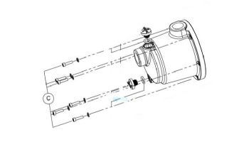Pentair Boost-Rite Pump Body Fastener Kit | ZBR12170