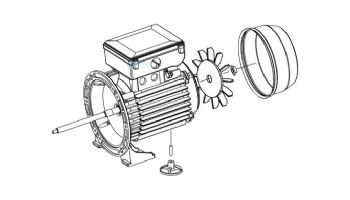 Pentair Boost-Rite Complete Motor Assembly | ZBR39360