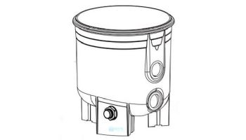 Waterway Filter Body with Labels | 550-4400